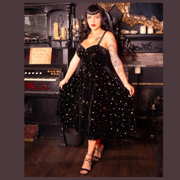 Rebel Love Dresses & Skirts - Rebel Love Lunar Luxe Velvet Dress